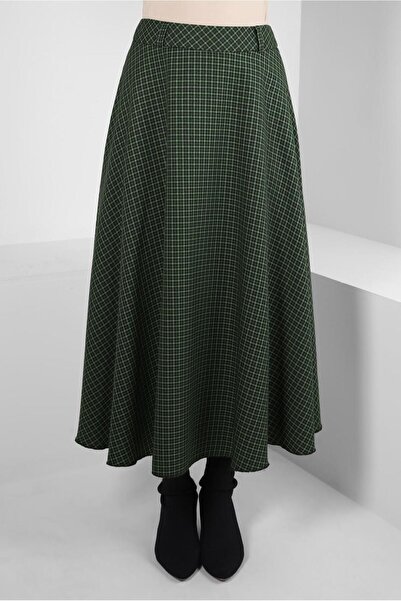 Alvina KARE DESENLİ ETEK 60521