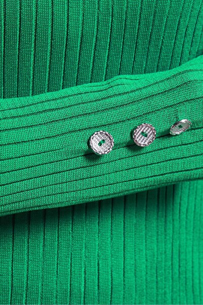 Alvina DÜĞME DETAYLI TRİKO KAZAK 45005