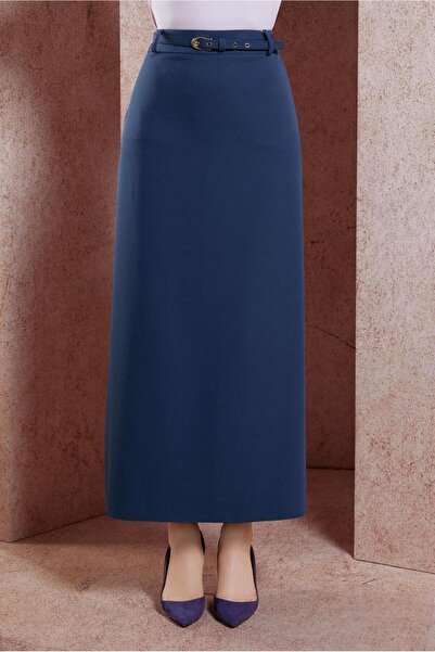 Alvina KEMERLİ DÜZ ETEK 60551