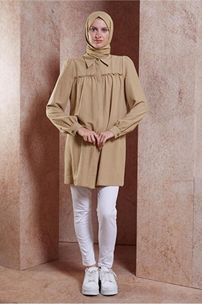 Alvina Tunic - Shirt Collar, Model 44489