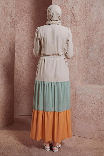 Alvina ΠΟΛΥΧΡΩΜΙΚΟ ΦΟΡΕΜΑ ΜΕ ΜΕΣΗ ΣΥΝΔΕΣΗ 42625