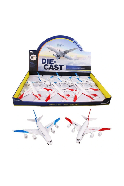 Genel Markalar Nessiworld KZL-A380-6A ÇEKBIRAK YOLCU UÇAĞI 48