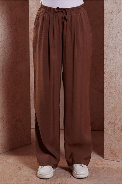 Alvina موديل 70736 بنطال مودال بخصر مطاطي