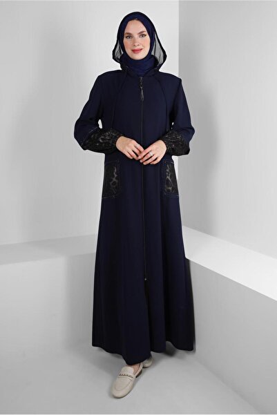 Alvina KAPÜŞONLU LEOPAR DESENLİ PARDESÜ 10730