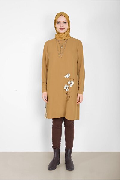 Alvina Τονίκ με λουλουδάτο στάμπα και λεπτομέρεια με κουμπιά 42172