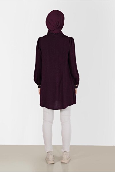 Alvina EMBROIDERED AND TASSELED TUNIC WITH BOW DETAIL 42376