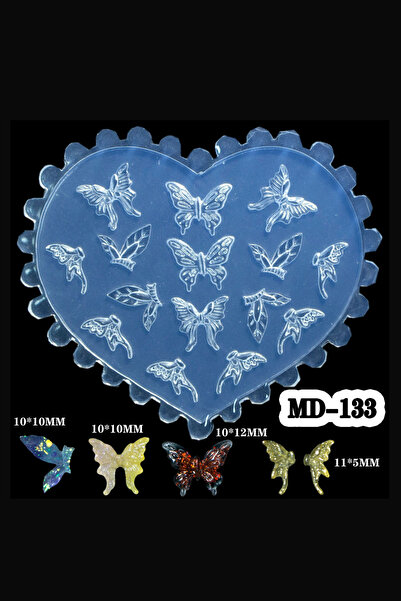 Easy Beauty Nail Art Charm Silikon Kalıp Nail Art Desen Kalıbı, Charm Tırnak ...