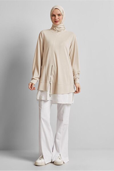 Alvina BİSİKLET YAKA EŞOFMAN TUNİK 45461