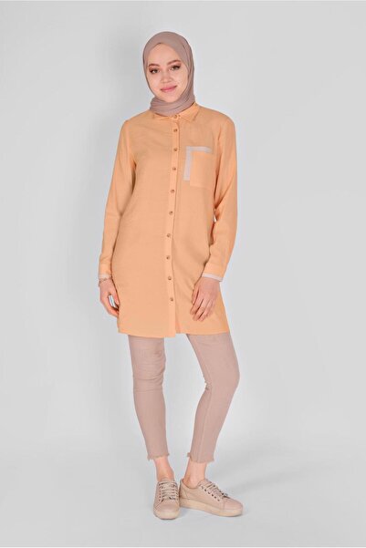 Alvina Size Button Tunic 41565