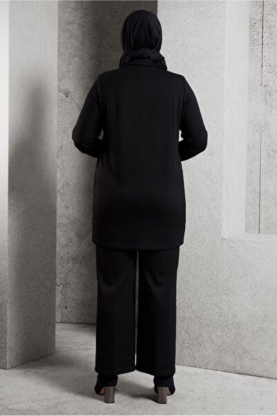 Alvina 20646 Model Zipper and Trousers Suit