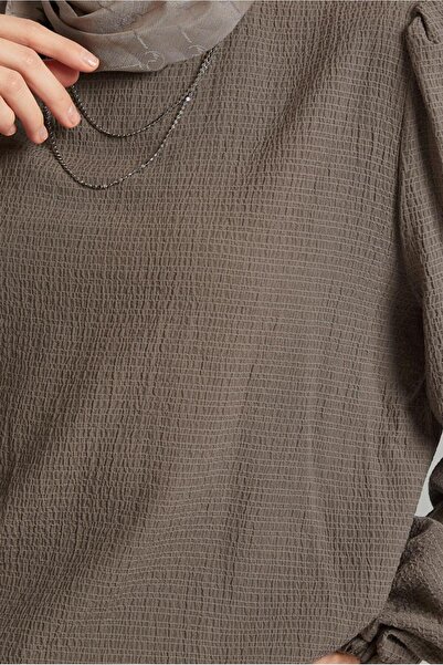 Alvina BELİ BÜZGÜLÜ BLUZ 45656