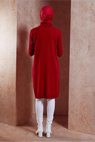 Alvina Throat Collar Knit Tunic 44902