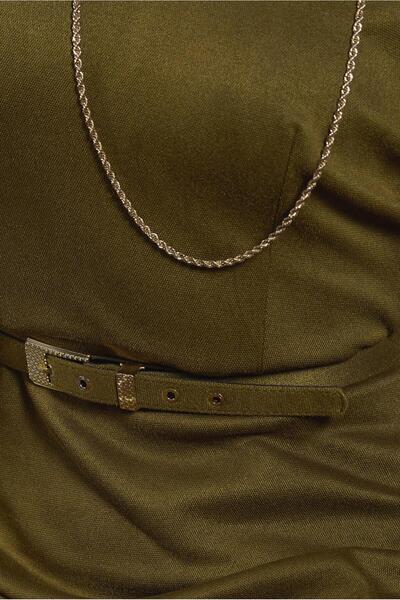 Alvina 45146 Model Belted Dress