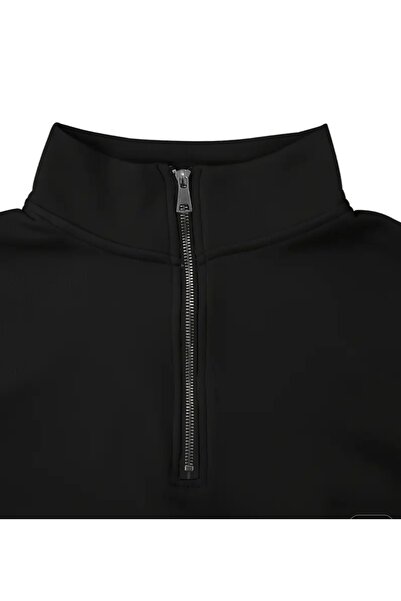 dwnwear Φούτερ με 3 κλωστές με μισό φερμουάρ