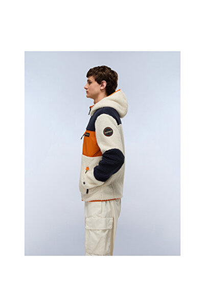 Napapijri Yupik 3 Tam Fermuarlı Kapüşonlu Erkek Polar Üst