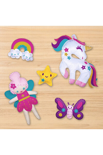 Choice مجموعة خياطة يدوية مكونة من 5 قطع/9/5 قطع للأطفال، مجموعة حرفية خياطة على شكل حيوانات لطيفة، سلسلة مفاتيح مصنوعة يدويًا، زينة للأطفال