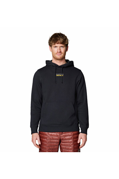 Mountain Hardwear MHW Center Logo Kapüşonlu Erkek Polar Üst