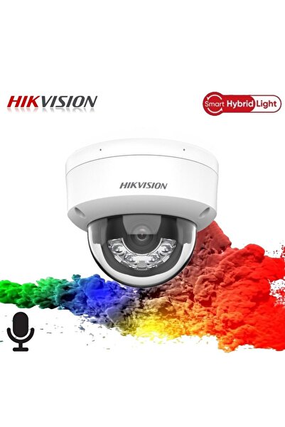 Hikvision DS-2CD1141G2-LIUF 4MP 2.8mm H265+ Smart Hybrid Light Dome PoE IP(Se...