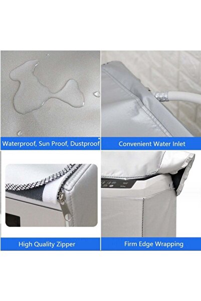 Bukela Waterproof Washing Machine Cover, Dustproof & Anti-Aging