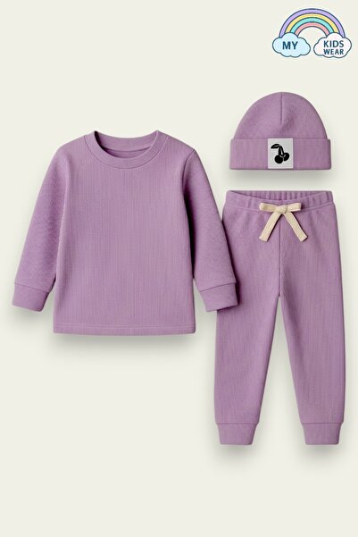My Kids Wear Corded Unisex Baby - Child Triple Set