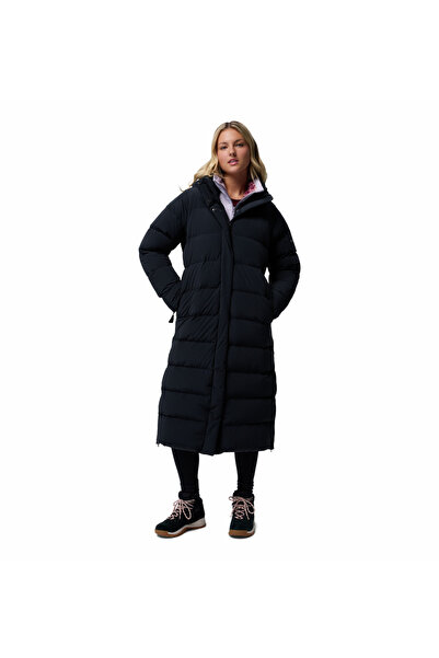 Columbia Amaze Puff Long Kapüşonlu Kadın Kaz Tüyü Mont