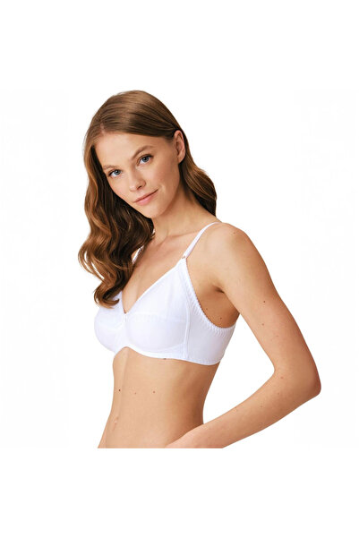 Anıl Lingerie Anil 512 Non-wired Double Layer Cotton Minimizer Bra -