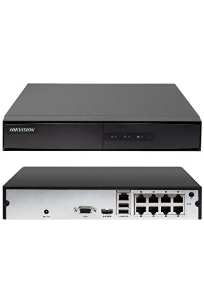 Hikvision DS-7108NI-Q1/8P/M 8Kanal PoE H265+60Mbps NVR Kayıt Cihazı