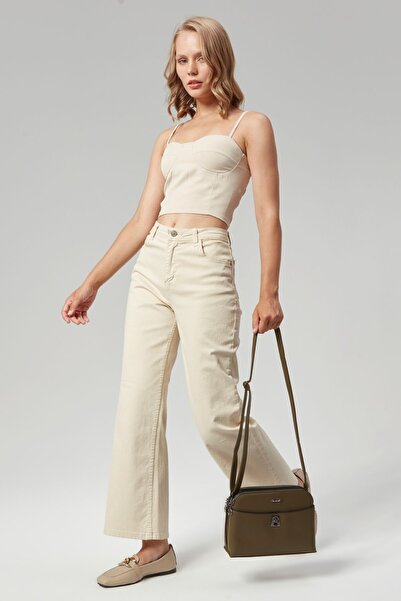 Morpelikan Women's Crossbody Shoulder Bag - Four Compartments and Strap