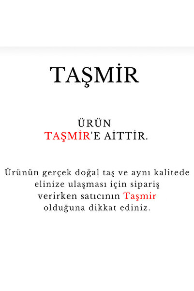 Taş-Mir Pembe İnci Doğal Taş Kolye 7 mm