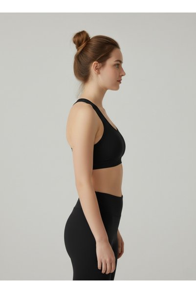 secret touch Women's Sports Padded Cross Bustier