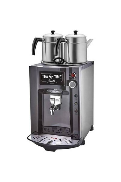 Remta 2 Demlikli Premium Jumbo Çay Makinesi 15 Lt Siyah