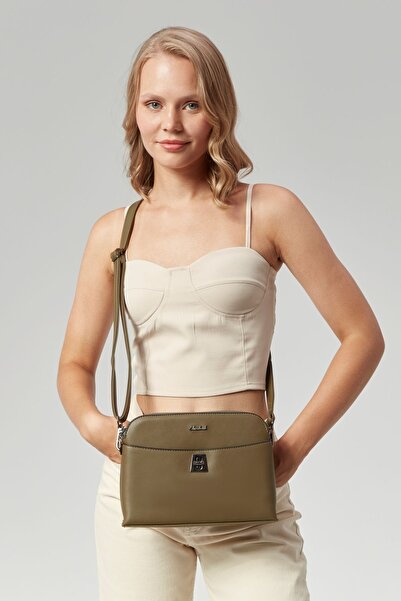 Morpelikan Women's Crossbody Shoulder Bag - Four Compartments and Strap
