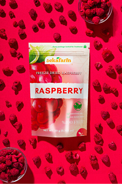 Genel Markalar Sekafarm Dondurularak Kurutulmuş Frambuaz 20 g – Freeze Dry Me...
