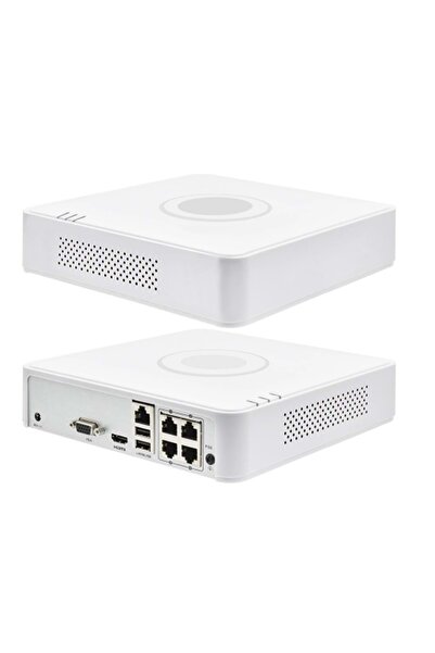 Hikvision Ds-7104nı-q1/4p 4 Kanal 1 Sata H.265 Poe Nvr Kayıt Cihazı