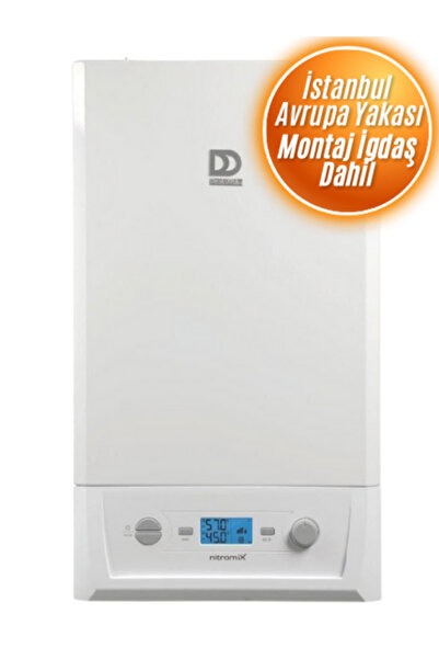 Demirdöküm Nitromix P24 Tam Yoğuşmalı Kombi (İstanbul Avp. Yakası Montaj Dahil)