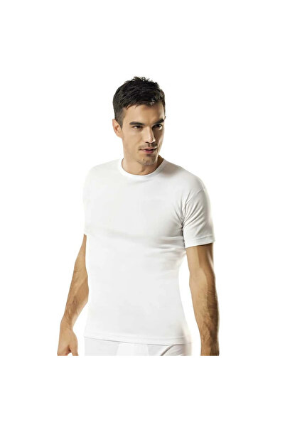 Namaldı 111 Rib O-Neck Short Sleeve Men's Tank Top