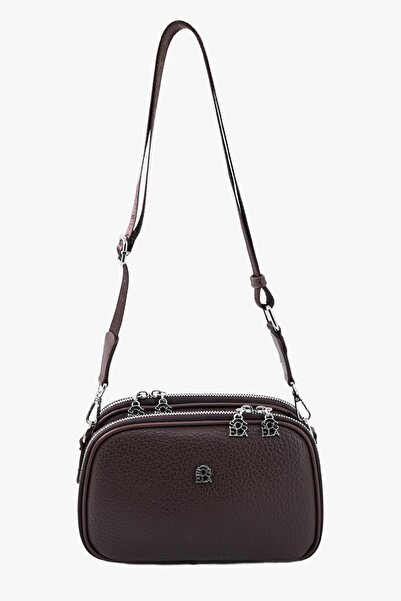 SOSELA 67-7158 Women's Brown Crossbody Bag