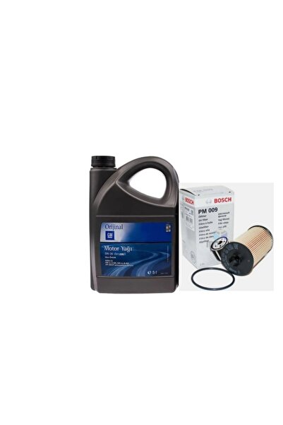 GM 5w304 Lt Dexos 2 Motor Yağı 2024 Üretim +Astra j1.6 benzınlı yağ filtresi