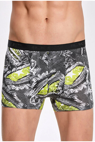 İlke Ilke 1601 Ανδρικό μπόξερ με μοτίβο Lycra