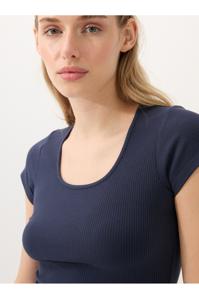 Blackspade Women's T-Shirt 51921 - Navy Blue