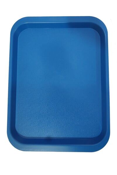 Genel Markalar 26x35 cm Fast Food Tepsisi mavi