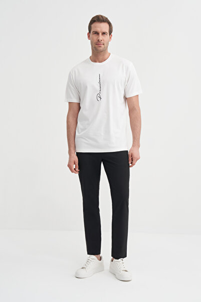 Cazador Crew Neck Regular Fit Cotton T-Shirt