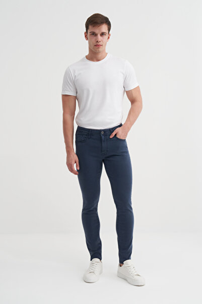 Cazador Harden Skinny Fit Denim Pantolon Düşük Bel Dar Paça