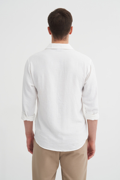 Cazador Сорочка з довгими рукавами, прямий крій