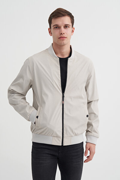 Cazador Erkek Mont - 1019 Модель - Сірий