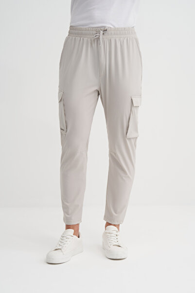 Cazador Jogger Nort Pants with Laced Waist and Pockets, Straight Leg
