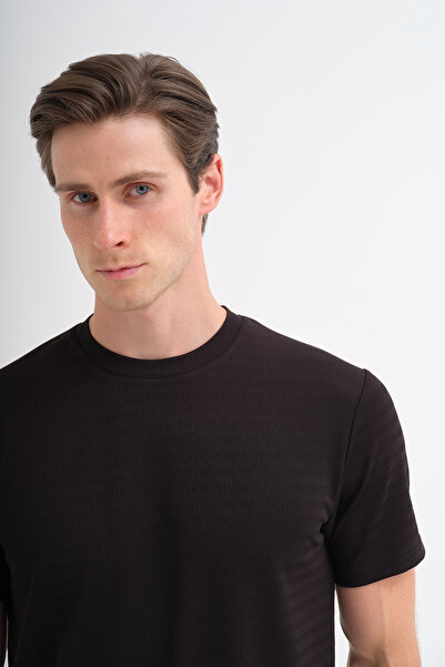 Cazador Μπλουζάκι Jazz 4047 Bis Yk Μαύρο