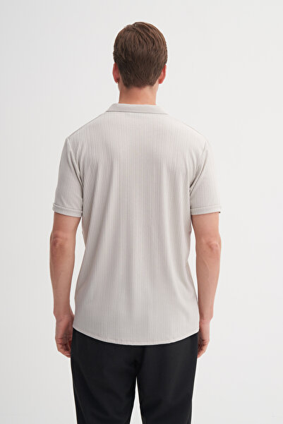 Cazador Πλεκτό κοντομάνικο πουκάμισο με κανονική εφαρμογή