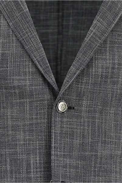 Kiğılı Super Slim Fit Extra Slim Fit Patterned Elastic Waist Drawstring Suit