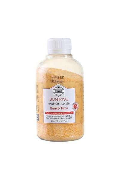 Bathqueen Sun Kıss Manikür Pedikür Banyo Tuzu 200gr (EPSOM SALT)